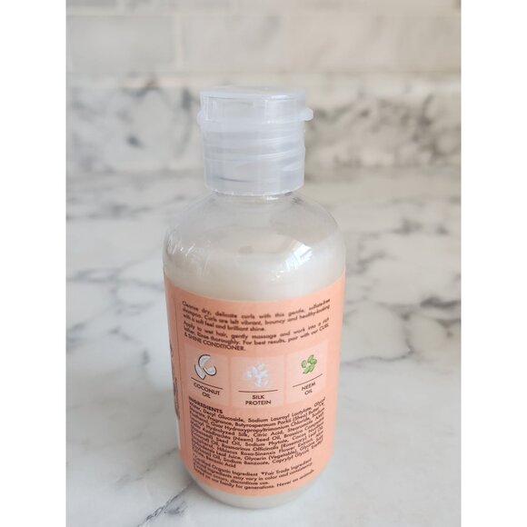 Shea Moisture Coconut & Hibiscus Curl & Shine Shampoo & Conditioner 3.2 oz ea - Picture 4 of 7